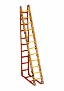 'Painted Ladder' references the artist's palette and is made up of several colours from previous drawings. The shadow is the resulting colour of everything being mixed together. Over the course of Lathwood’s practice, ladders have been an important symbol of change, desire and aspiration. They are the quintessential tools to get over something, to conquer obstacles and shift a view point. During the Covid-19 lockdown she started a new series of gouache paintings of very small ladders on paper. The ladders were either drawn from imagination, observation or sent in by individuals also enthused by ladders.