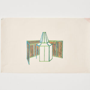 Hat Cocoon - Study for a Sculpture